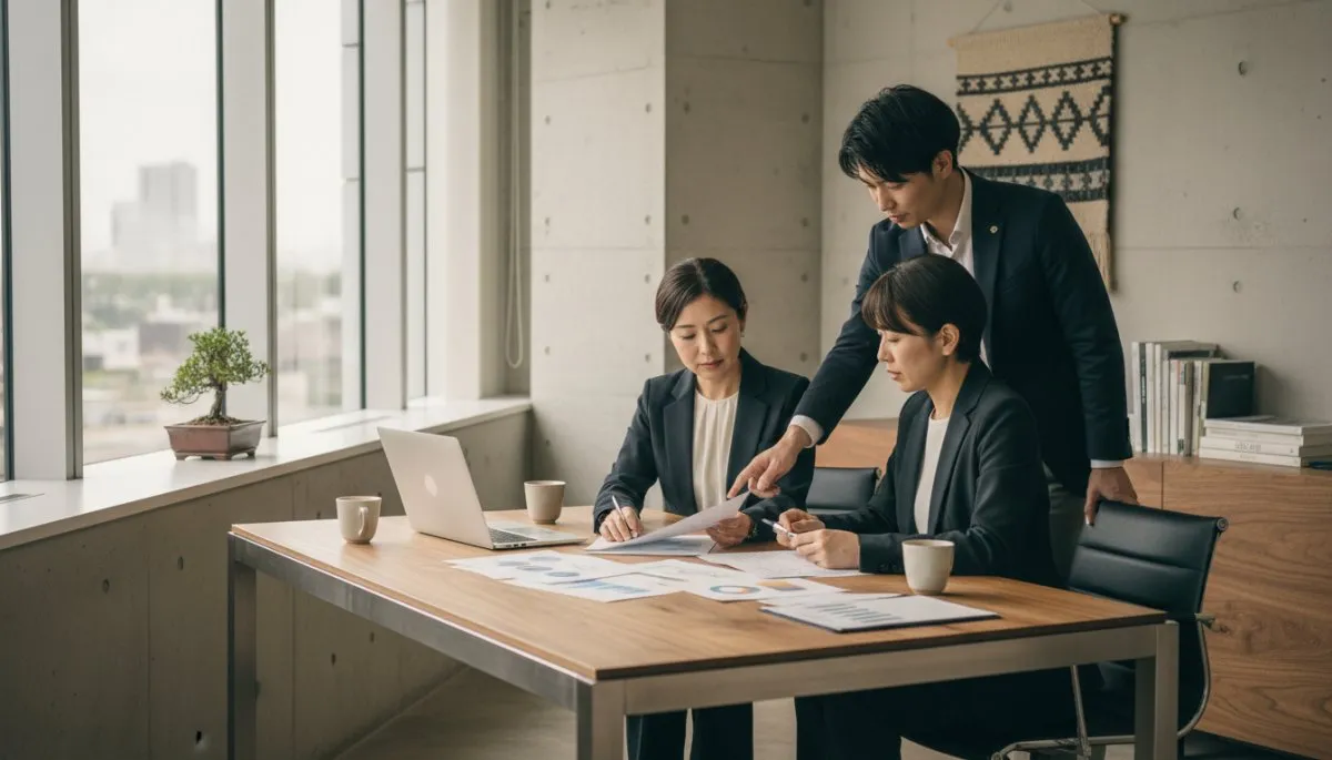 助成金活用に関する相談風景