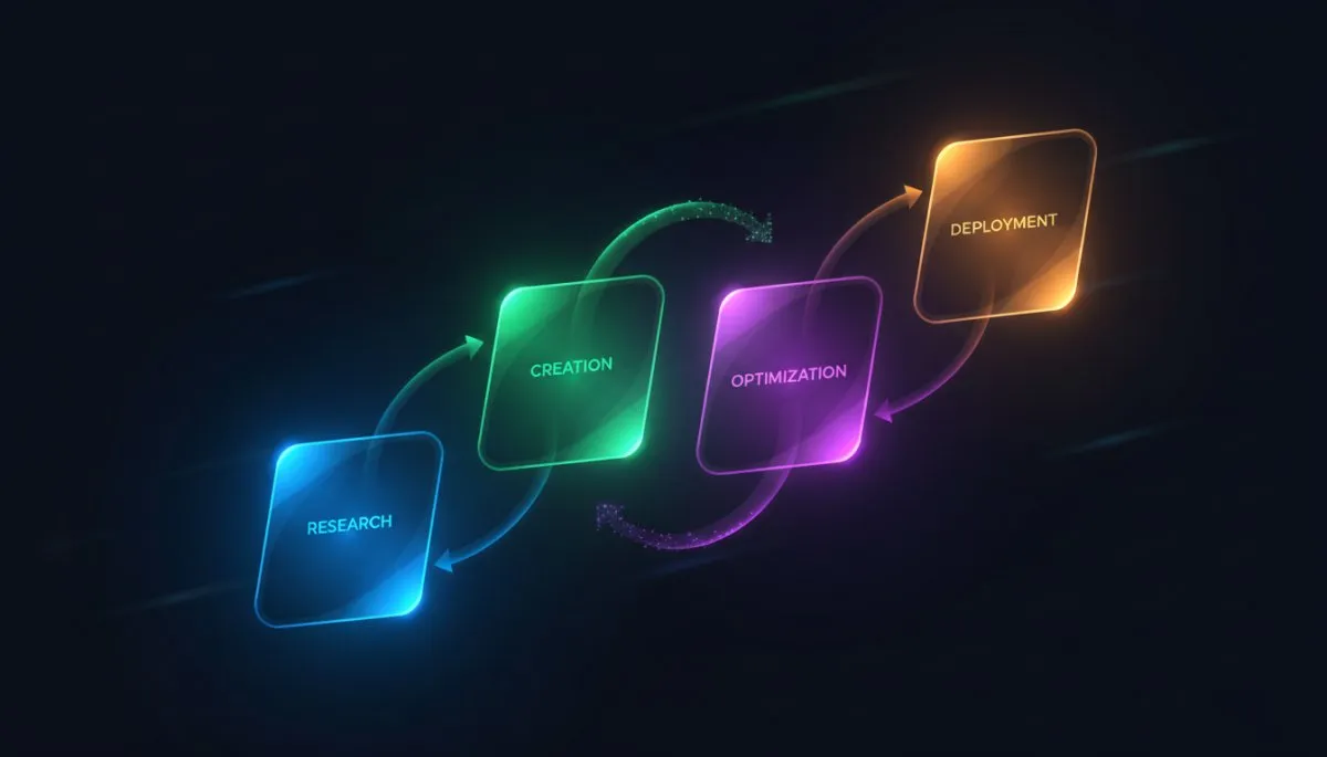 ChatGPT・Perplexity・Gemini・Claudeの使い分けフロー図