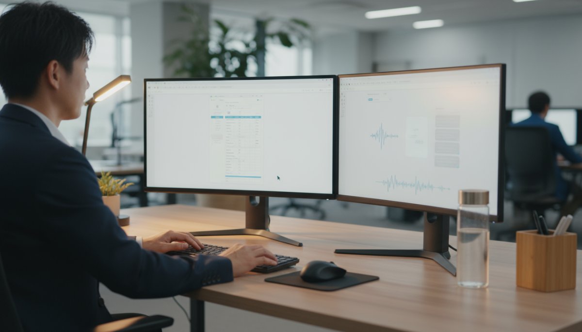 ChatGPT業務効率化 ビジネスパーソン パソコン作業