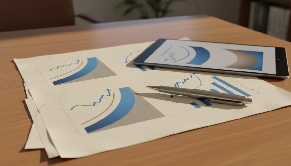 助成金申請の成功事例を示すグラフとレポート