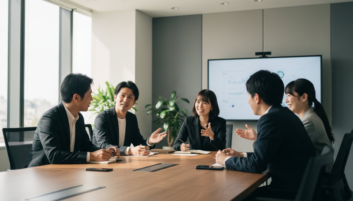 業務の目的を整理しながらAI活用の可能性を探る参加者たち