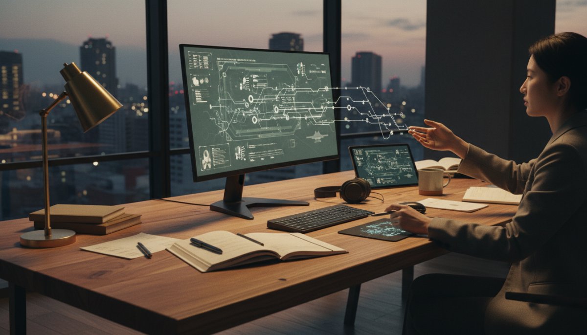 会議記録をもとにAIが議事録の下書きを作成する実践演習