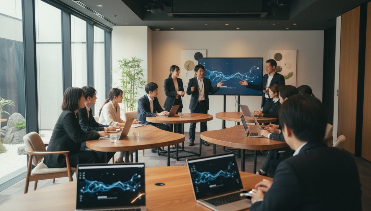 営業部門向けAI研修の様子