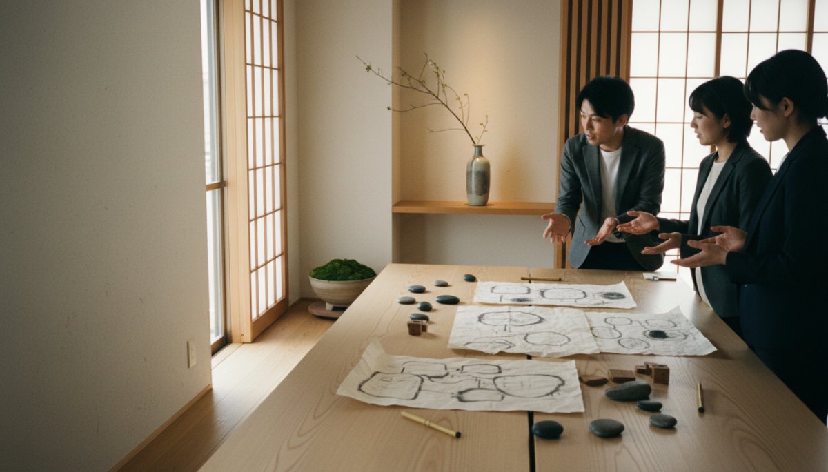 業務プロセス分析と優先順位付けを行う様子