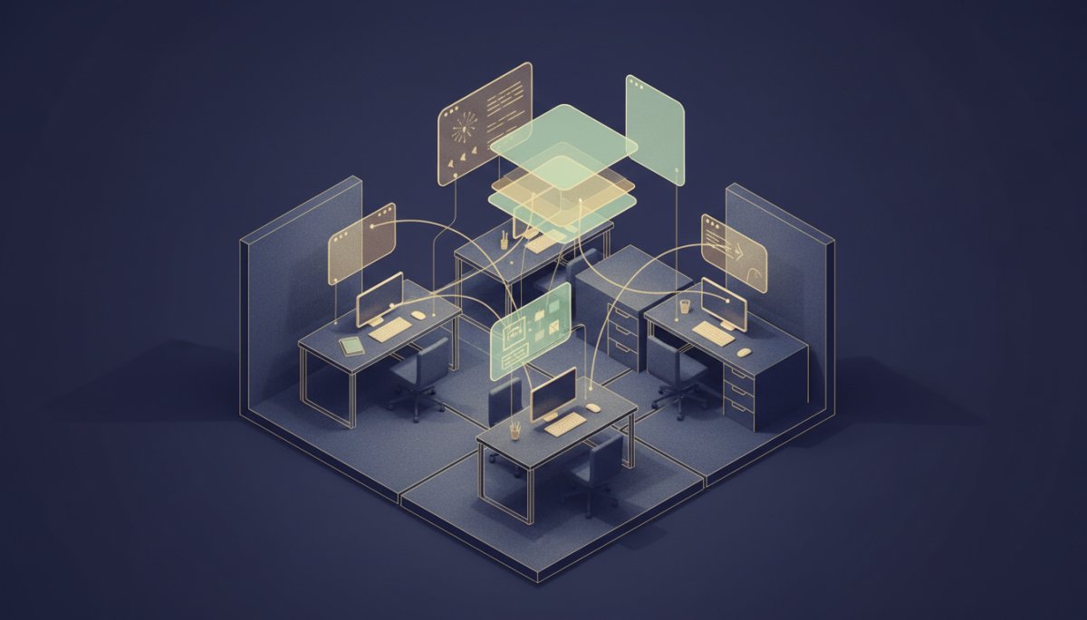 生成AI小規模導入と運用設計のイメージ