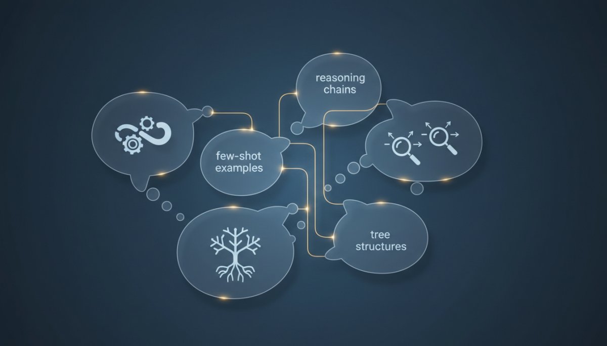 プロンプトエンジニアリング手法の体系図:Zero-ShotからChain-of-Thoughtまで